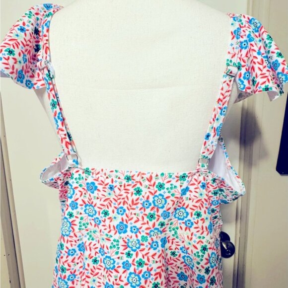 SHEIN Women’s Two-Piece Tankini Swimsuit - NWOT- Size 4X / 20 - Picture 4 of 7